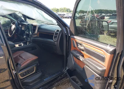 2019 Ram 1500 Longhorn 4X4 5'7 Box from USA, damaged, VIN 1C6SRFKT7KN661322